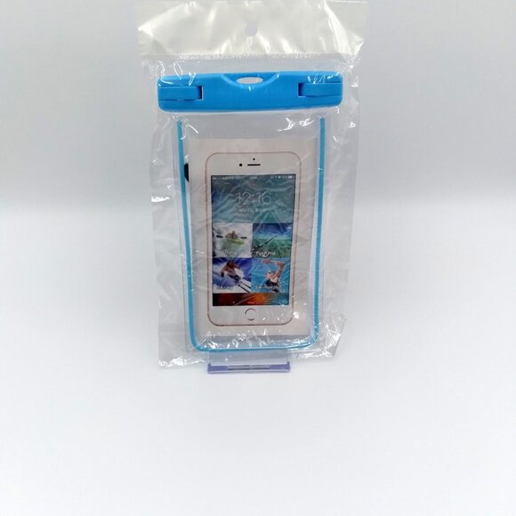 Universal Waterproof Phone Case for Smartphone - Blue - Picture 3 of 3